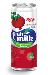 pomegranate flovour milk